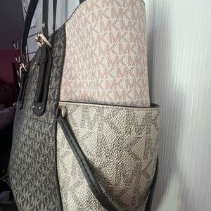 Michael Kors Tri-Color Signature Tote